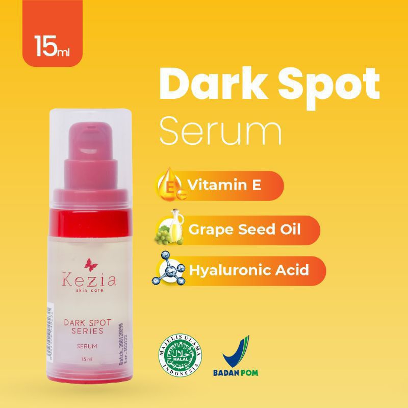 SERUM PAKET/GEL KEZIA SKINCARE ECER WHITENING/ACNE/DARKSPOT/HYDRATING EYE GEL/ACNE GREEN GEL/GOLD GE