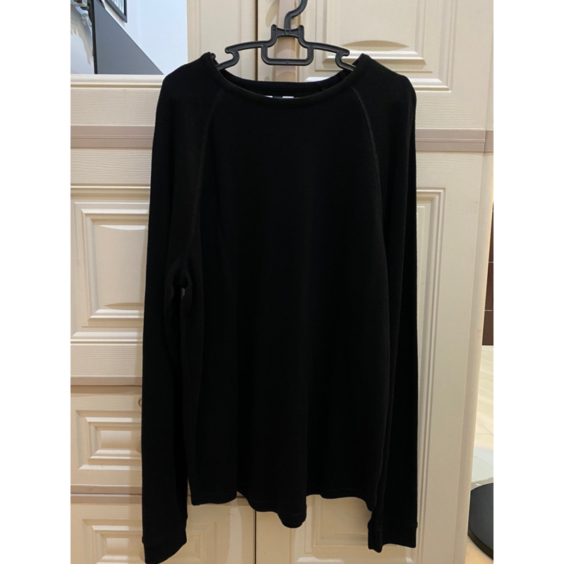 TOPMAN SWEATER BLACK LONG SLEEVE SIZE S
