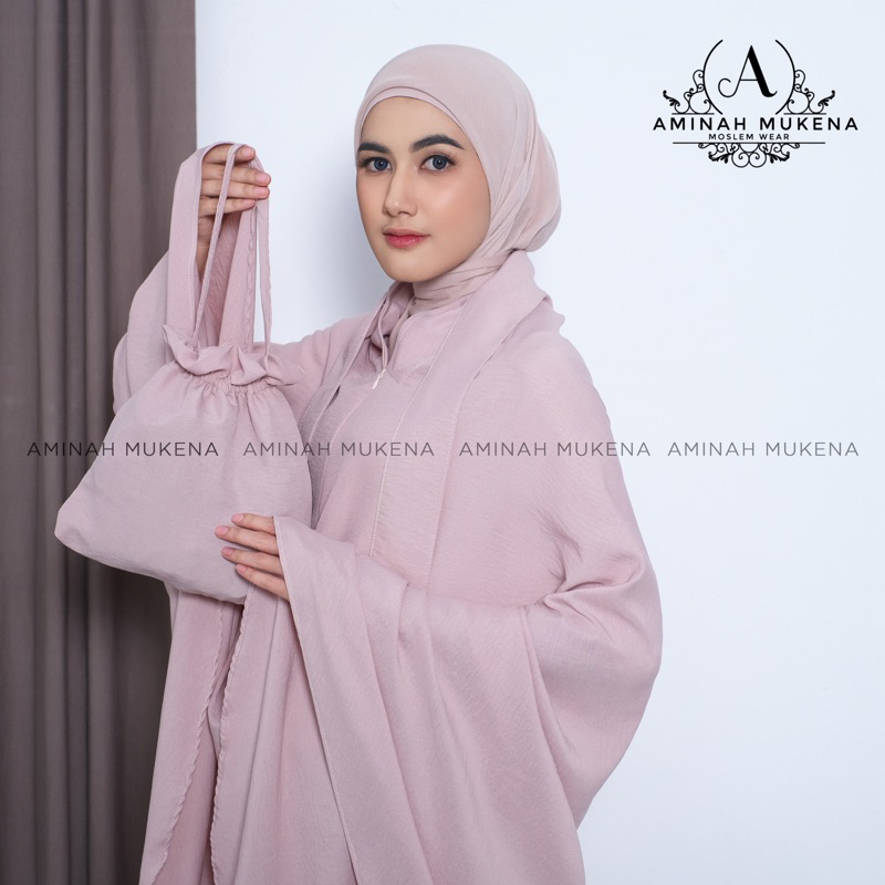 Mukena Lesti Crinkle Airflow 3in1 Super Jumbo Mukena