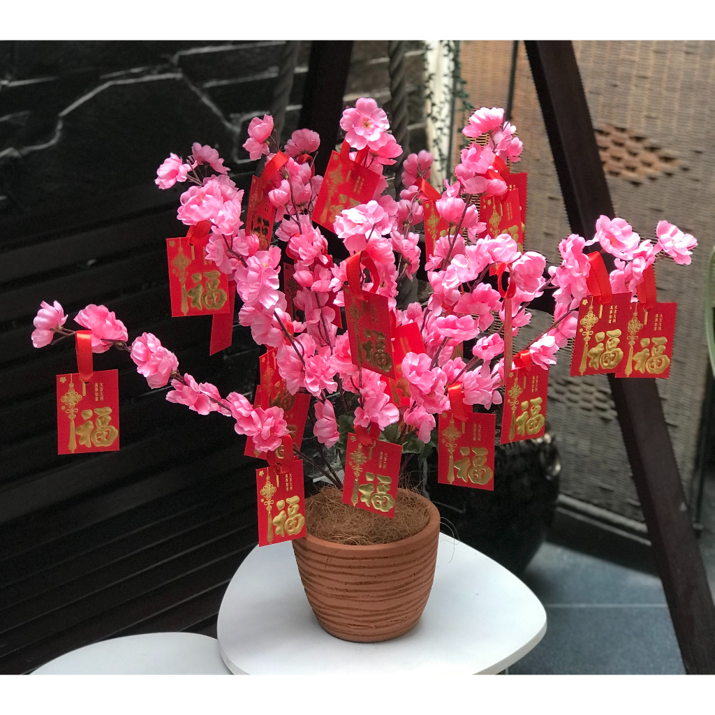 Pohon Imlek Meihua Angpao