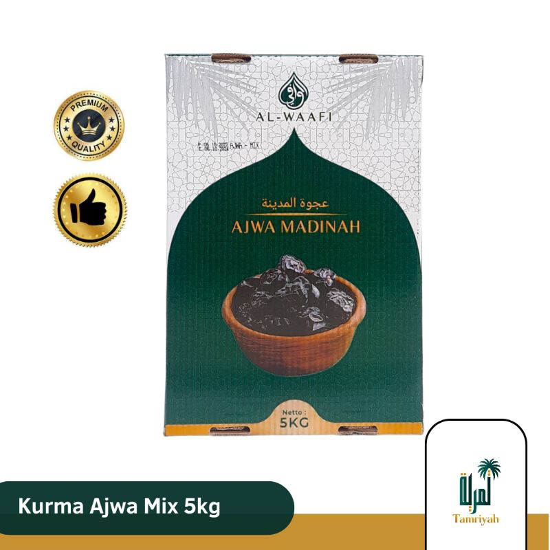 

Kurma Ajwa Al Wafi MIX 5kg | Tamriyah Store