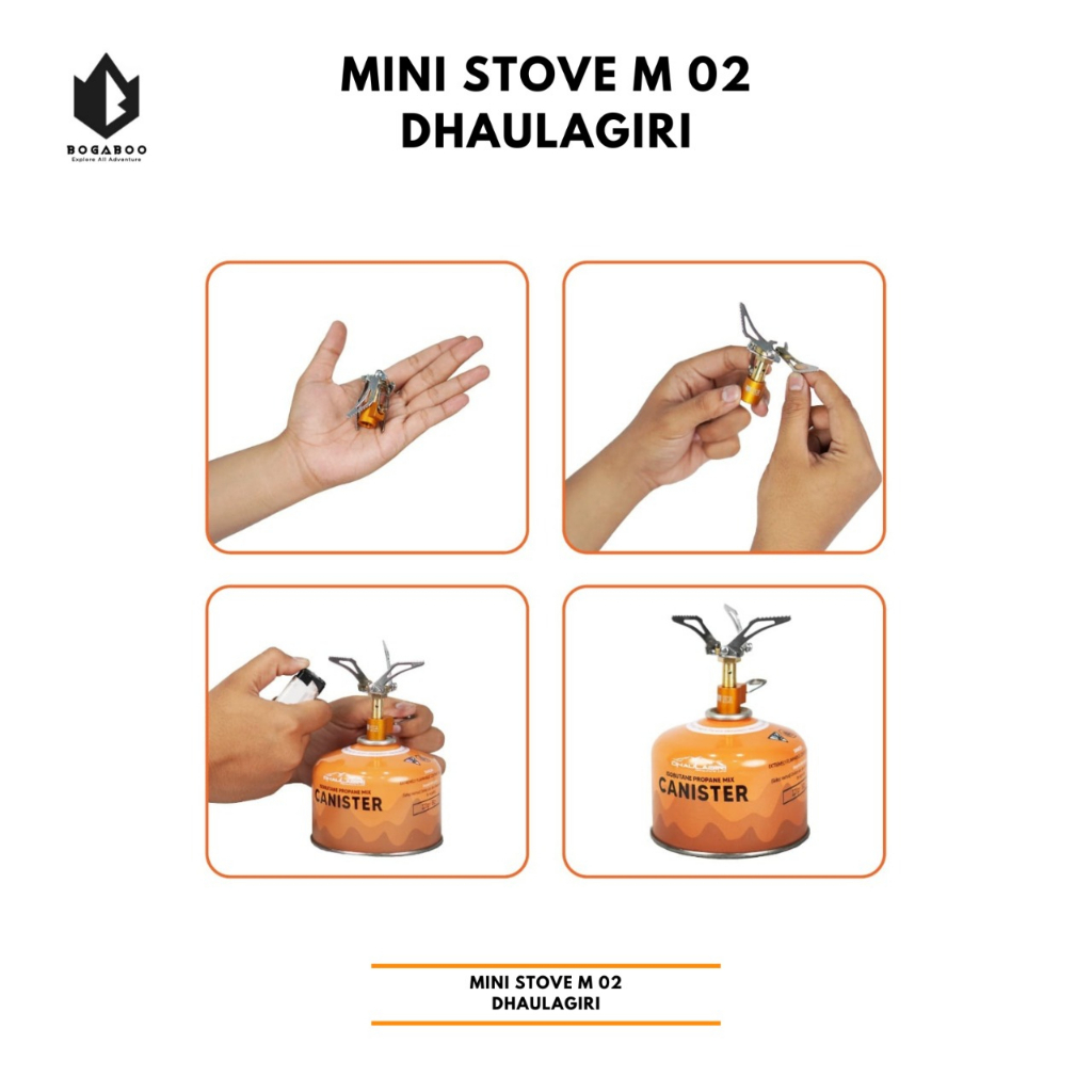 DH MINISTOVE 02 - KOMPOR ULTRALIGHT - KOMPOR RINGAN - KOMPOR KEMPING - KOMPOR MINI - KOMPOR OUTDOOR - KOMPOR CAMPING