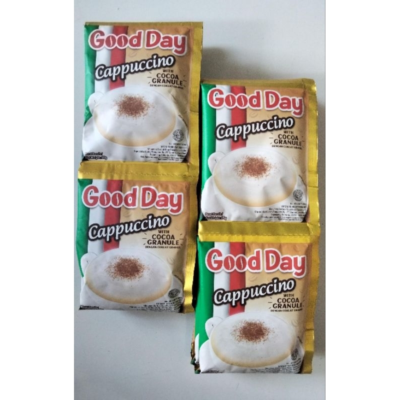 

Good Day Cappuccino With Cocoa Granule(1pack isi10)