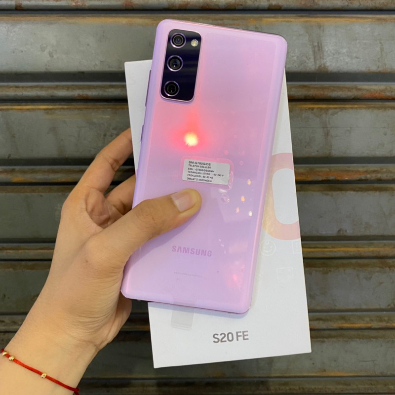 Samsung S20 Fe Snapdragon Ram 8/128gb Bekas pakai second Normal Fullset Original Resmi