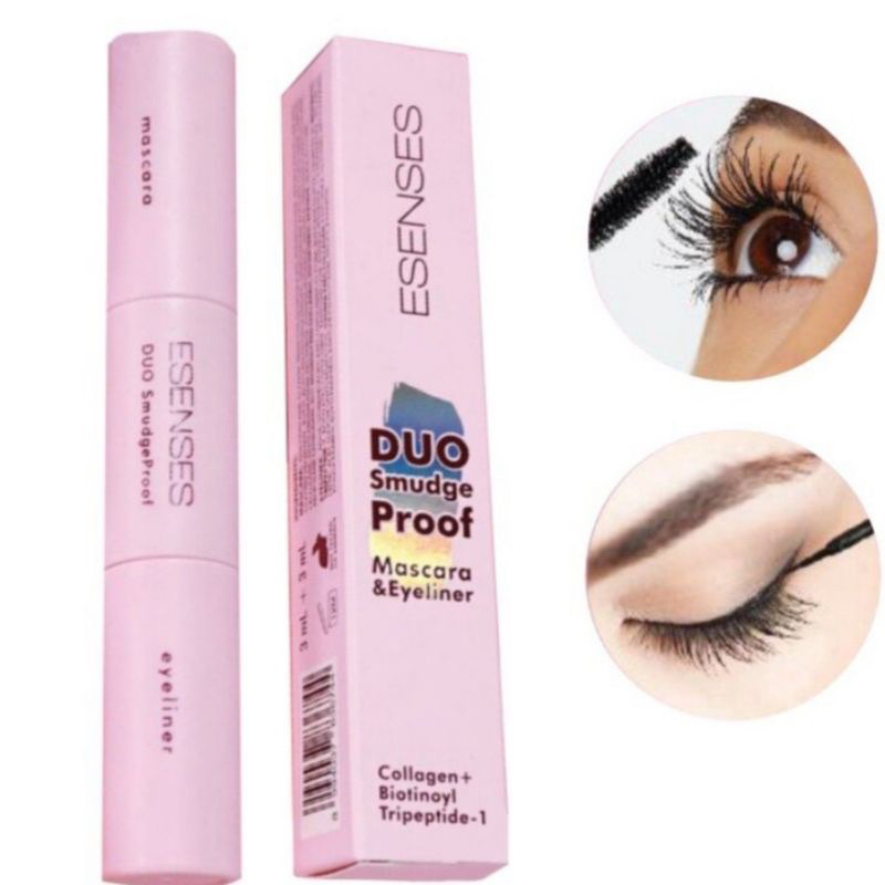 ESENSES DUO SMUDGE PROOF MASCARA & EYELINER