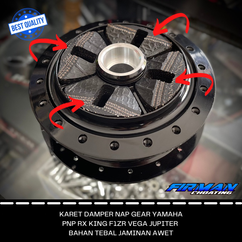 karet gear karet napgear rx king F1zr Jupiter Vega bahan awet kuat