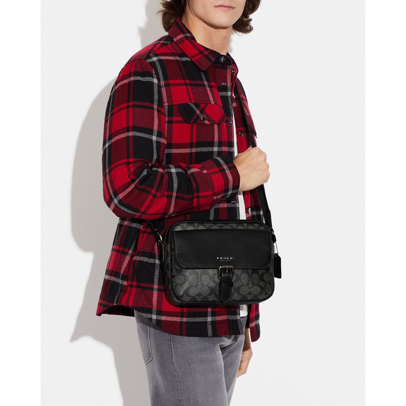 Coach Hudson Crossbody In Signature Canvas (CB846)