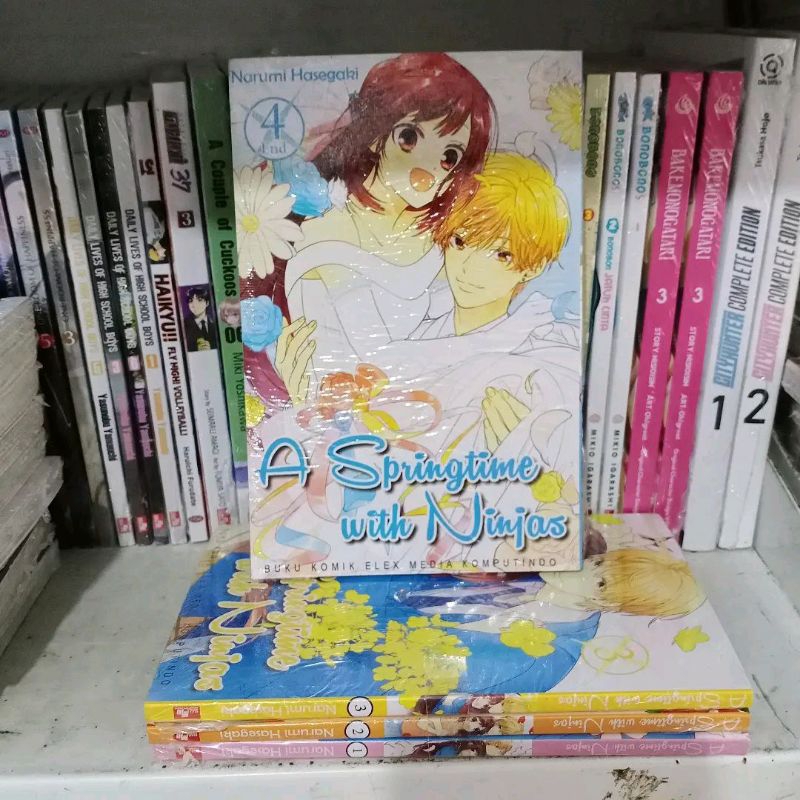 komik A Springtime with Ninjas vol 1-4 END