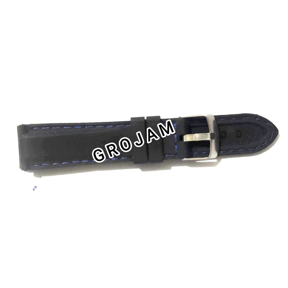 Tali Karet Jam Tangan Tali Rubber Jam Tangan Strap Jam Tangan Strap Rubber Tali Silikon Ukuran 20mm 22mm 24mm 26mm