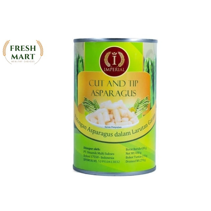 

Imperial Canned Cut & Tip Asparagus 430gr