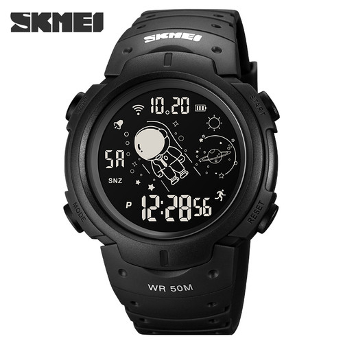 Jam Tangan Astronot SKMEI 1820 Water resist 5 ATM LED Original SKMEI