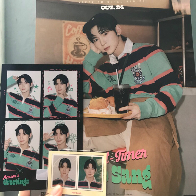 Season’s Greetings 2023 ateez yeosang set (-pc)
