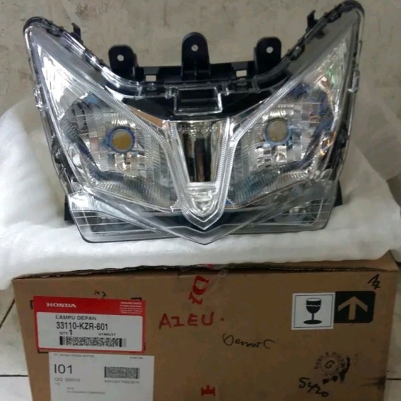 Reflektor lampu depan vario 125 original hgp 33110kzr601