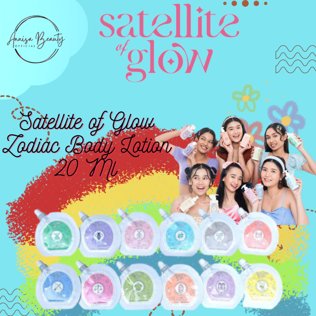 [BPOM] [100% ORIGINAL] Satellite Of Glow WHITENING Body Lotion (20 ml)/Brightening Charming