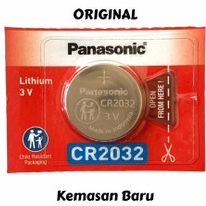 [Z186] Baterai Bulat Kancing Panasonic CR2032 /CR2025 / CR2016 Button Battery Batre Remot Remote