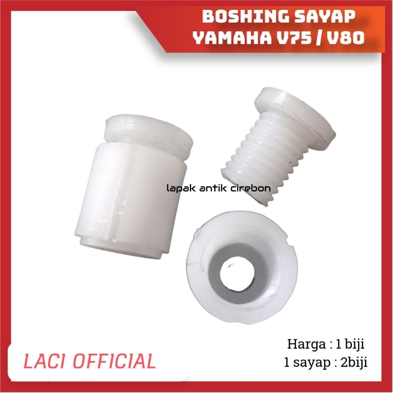 bosh bos sayap yamaha v75 v80 imi / bushing sayap v75 v80