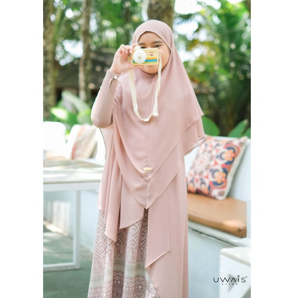 GAMIS SARIMBIT SYARI BAJU COUPLE FAMILY SET UWAIS HIJAB REINA DRESS KIDS ANAK PEREMPUAN JUMBO RESLET