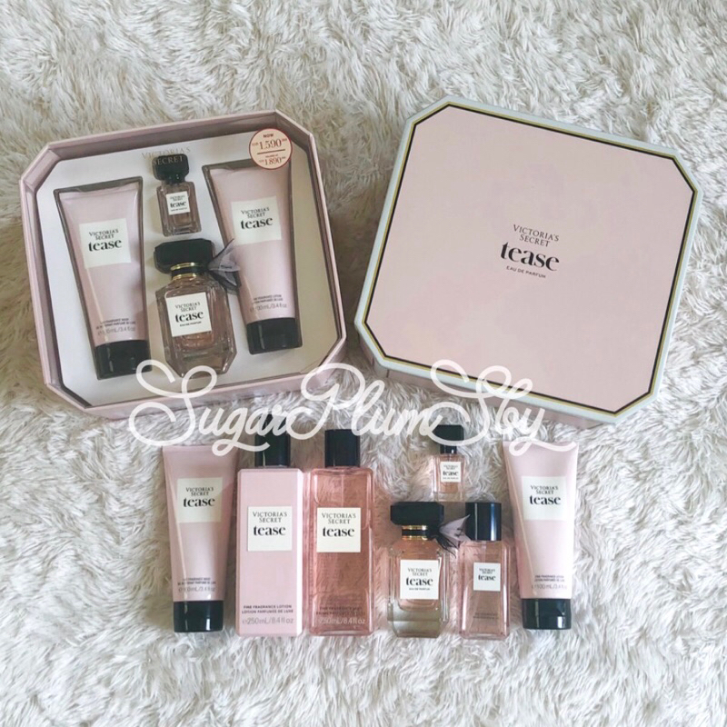 Victoria’s Secret Noir Tease / Tease Crème Cloud / Tease Candy Noir ORIGINAL BPOM: EDP 7.5ml, miniat