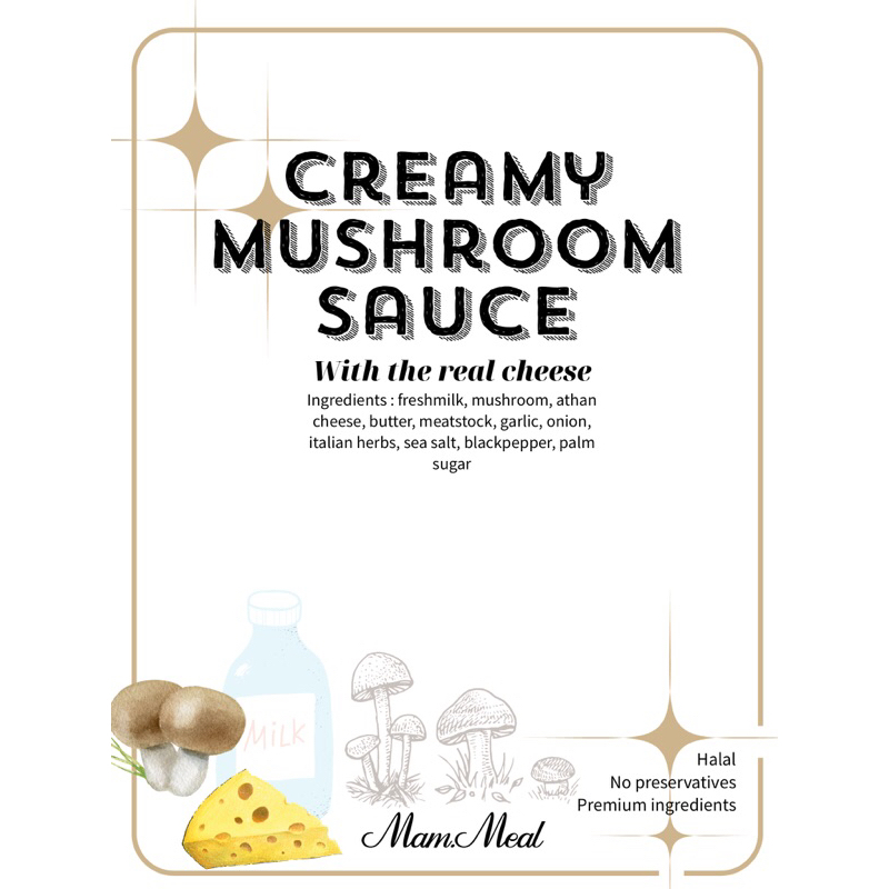 

Creamy Mushroom Sauce by Mameal