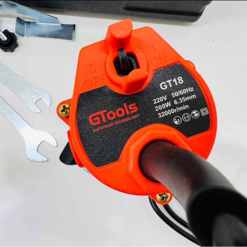 Mesin Trimmer kayu profil Gtools GT18 fulset koper eropa technology