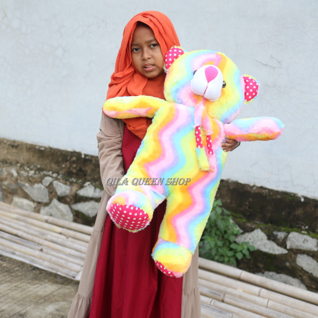 boneka BEA RAINBOW XL termurah bisa COD