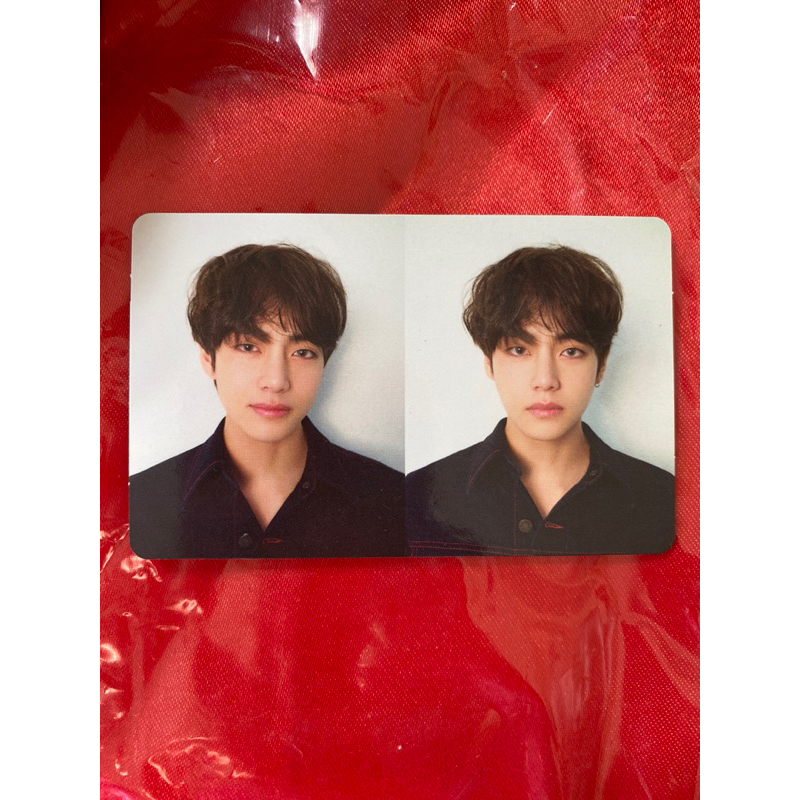 OFFICIAL PC PHOTOCARD BTS TAEHYUNG V DILAN TEAR R
