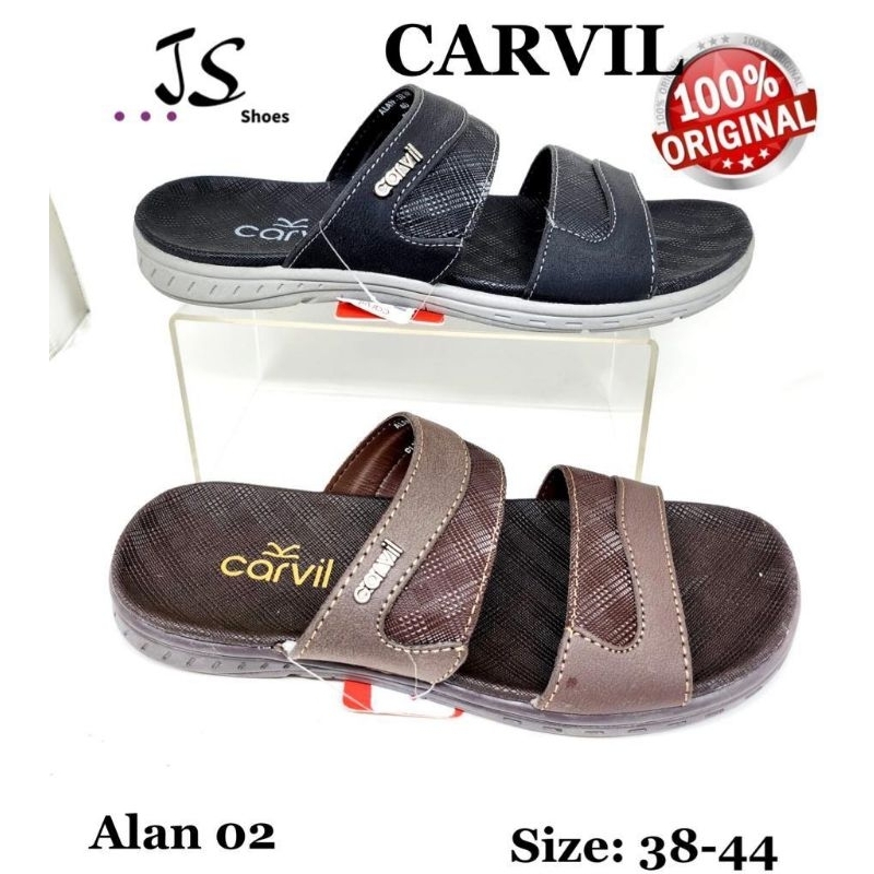 CARVIL ALAN 02 - SANDAL SLOP CASUAL PRIA DEWASA MERK CARVIL ORIGINAL