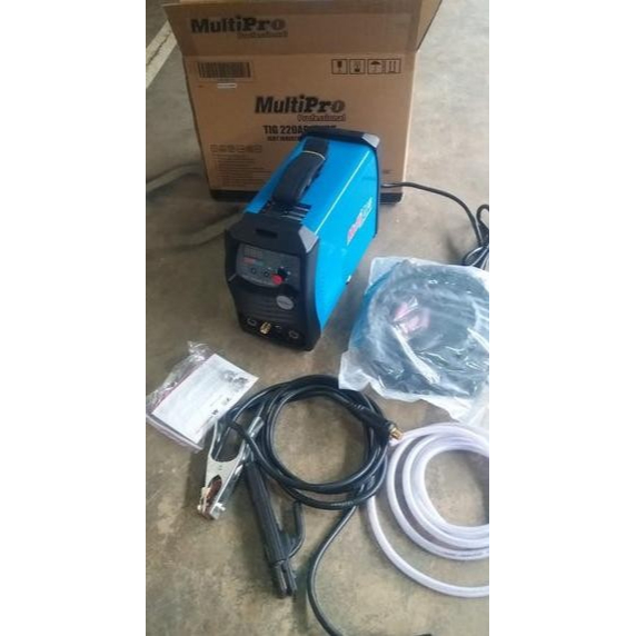 MULTIPRO MESIN LAS ALUMUNIUM ARGON AC DC TIG 220 AD GJBT PULSE