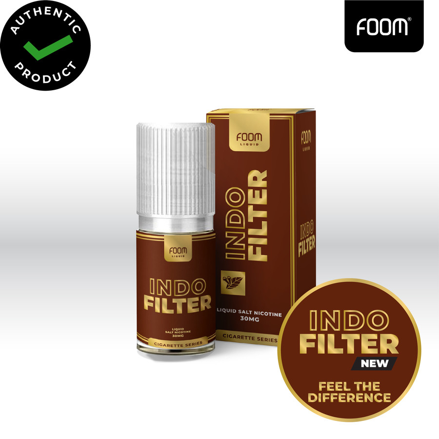 LIQUID FOOM INDO FILTER 30ML 50MG SALT NIC / FOOM INDOFILTER