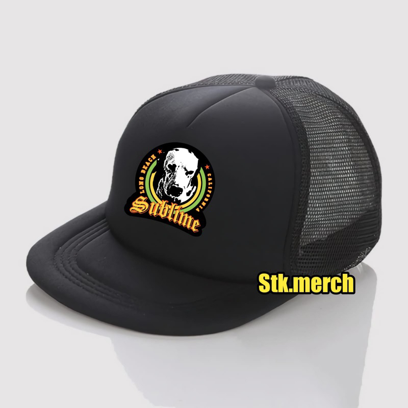 Topi Snapback Trucker / Snapback Hat Trucker / Topi Jaring Distro / Topi Band Metal Hardcore Punk - 