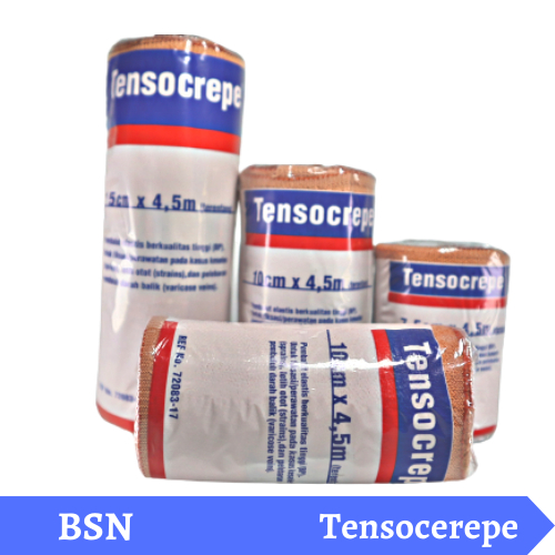 Perban Elastis Tensocrepe Ukuran 3 inc, 4 inc, 6 inc BSN / Verban @ROLL