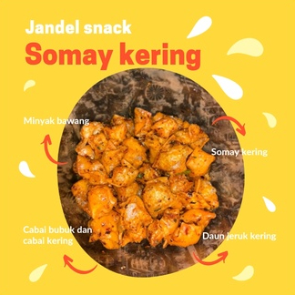 

[500gr] siomay kering pedas daun jeruk