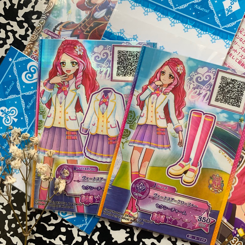 Kartu Aikatsu Stars RARE Uniform Venus Ark