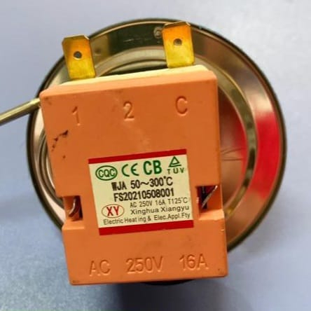Thermostat Oven 300 Cup Sealer alat pengukur suhu