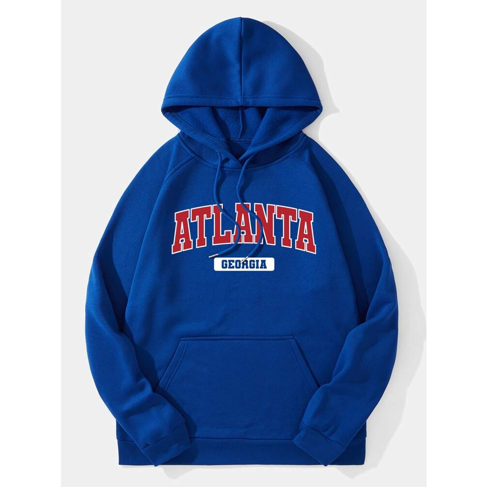 ATLANTA GEORGIA Sweater Hoodie Trendy II ATLANTA GEORGIA Jumper Hoodie IISweter Oblong Topi Sz M - XL ( Pria &amp; Wanita / Anak &amp; Dewasa )