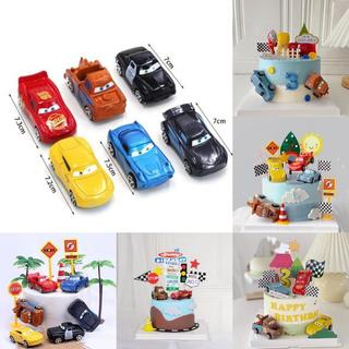 # HJ # Hiasan Cake Mobil-Mobilan Anak Avangers &amp;  McQueen / Pajangan Kue Mobil Figure Cake Topper