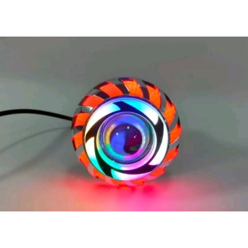 Lampu Depan Projie Led 4205 kipas Sabit Mini Long Stay Flash