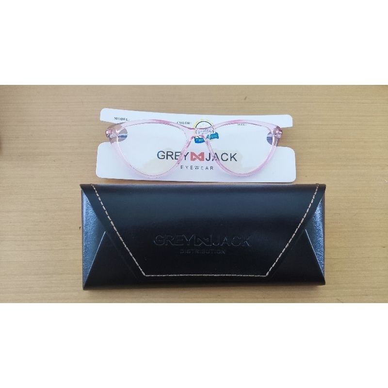 GRAY JACK Frame Kacamata Cat Eye Pink