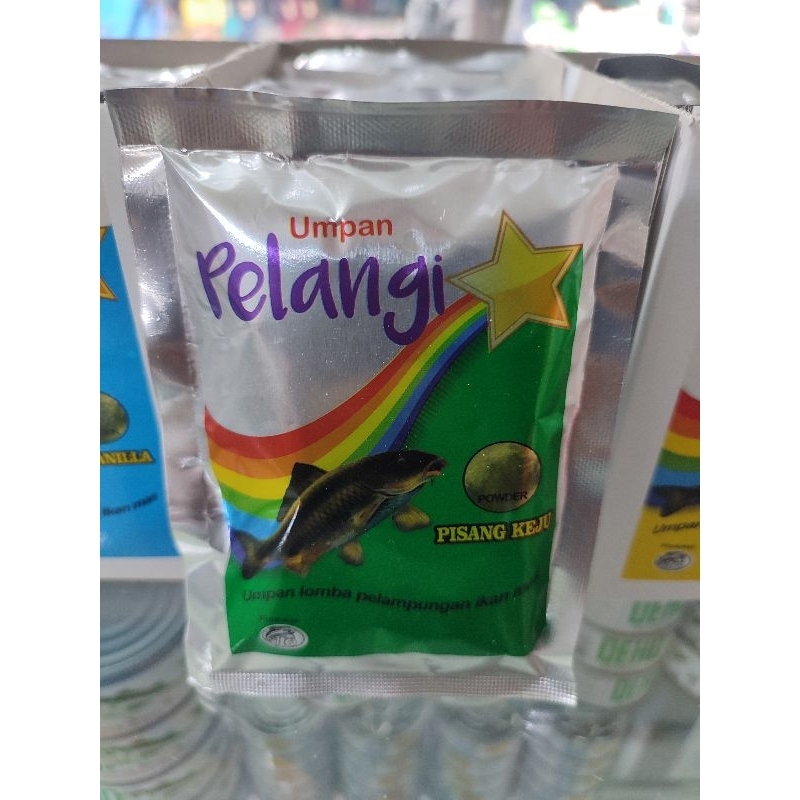 Umpan Pelangi Pisang Keju
