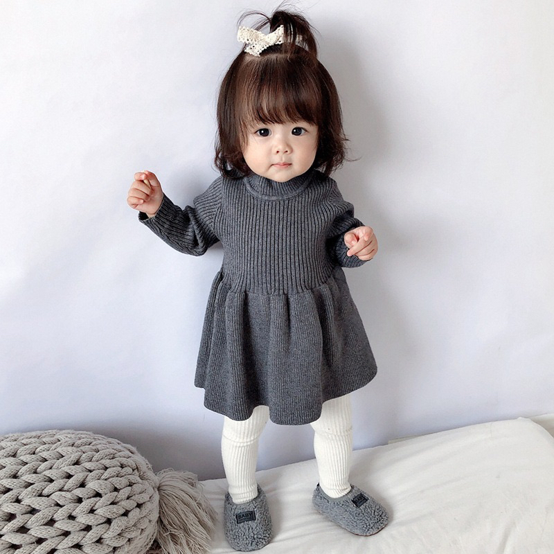 Knit dress anak perempuan