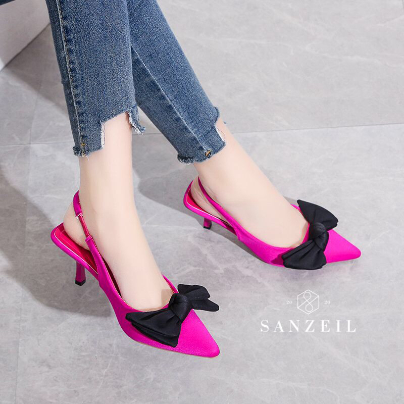 SG8191 syafniegalery sanzeil reina heels import murah sepatu kerja wanita