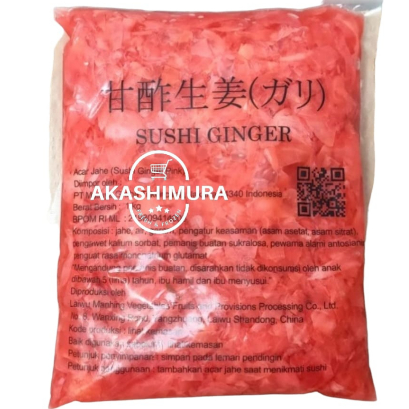 

Sushi Gari Pink - Acar Jahe Pickled Sushi Ginger Pink Shoga Asinan