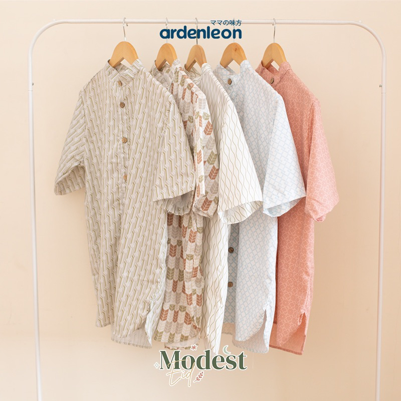 ARDENLEON MEN RAYA SHIRT Baju Koko / Family Set Baju Lebaran