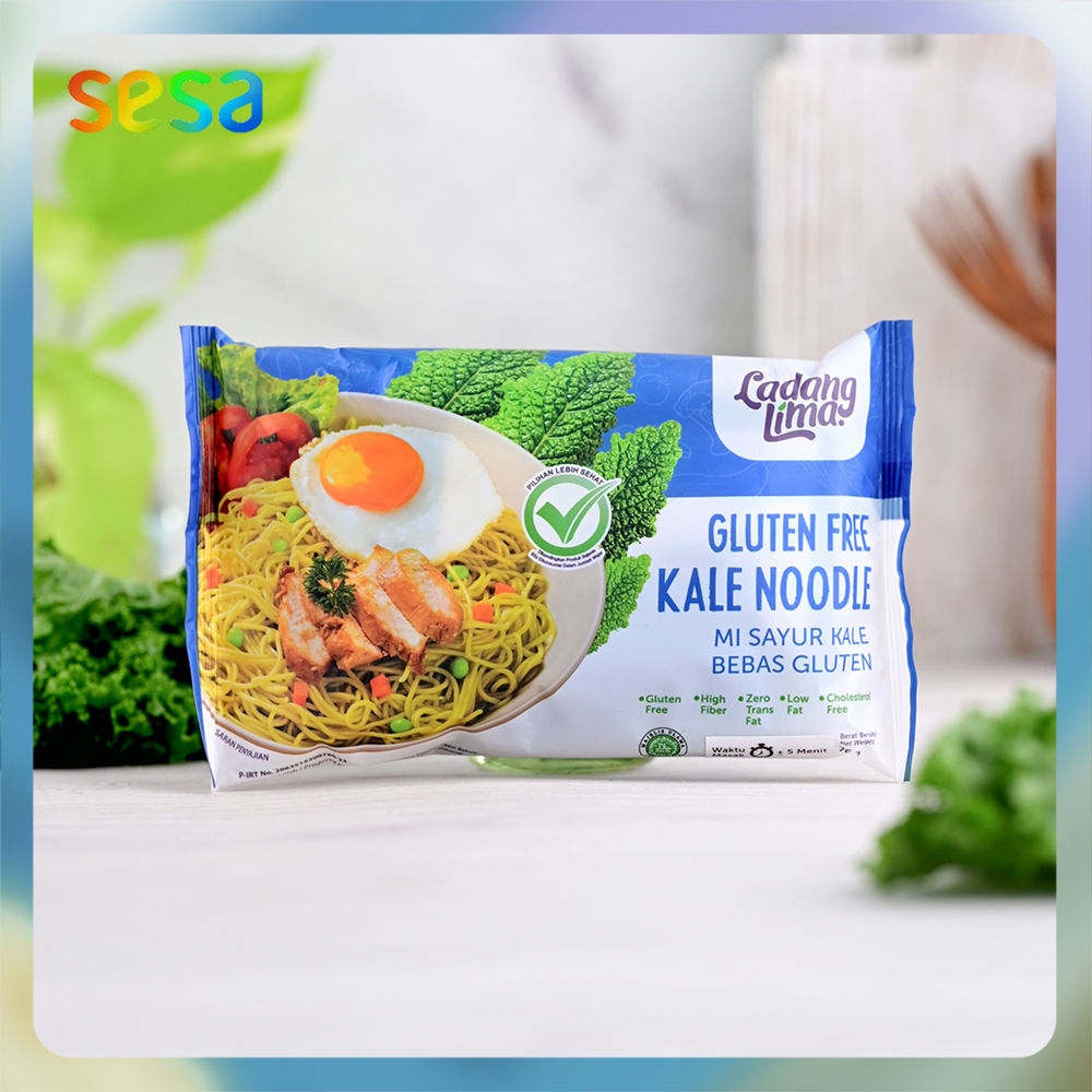 

LADANG LIMA Kale Noodle 76g - Mie Gluten FREE