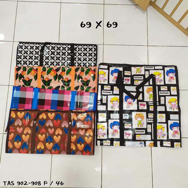 Tas Laundry Tas Plastik Berbagai Ukuran Besar Kecil Sedang Ada Resletingnya Harga Murah