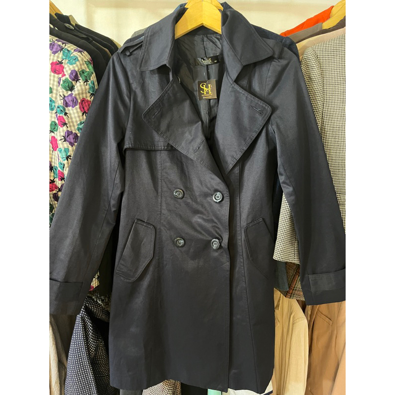 Coat Navy Megar