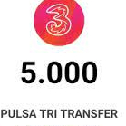 pulsa 5000 5k all oprator trii