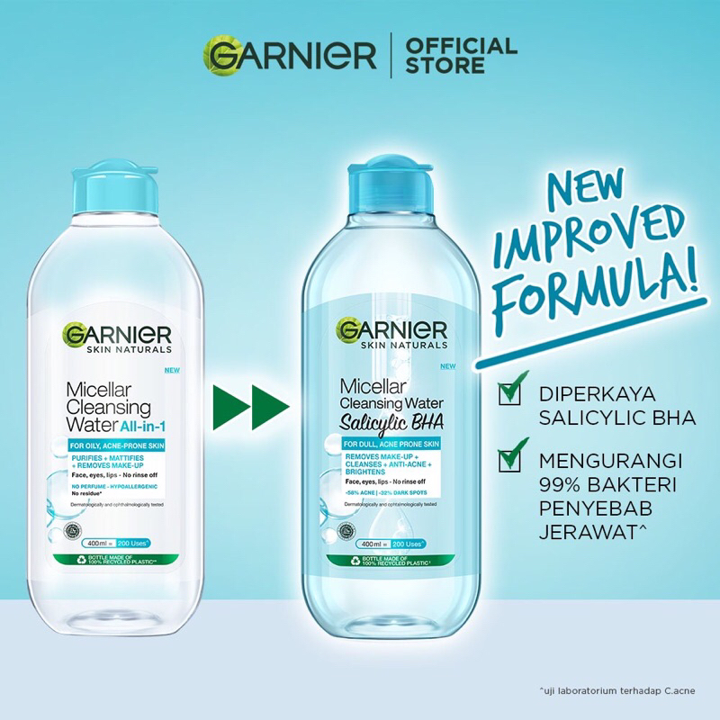 Garnier Micellar Cleansing Water Salicylic BHA