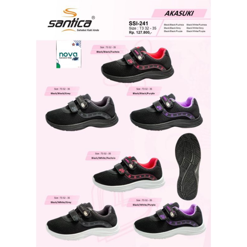 Sepatu Sekolah SANTICA AKASUKI