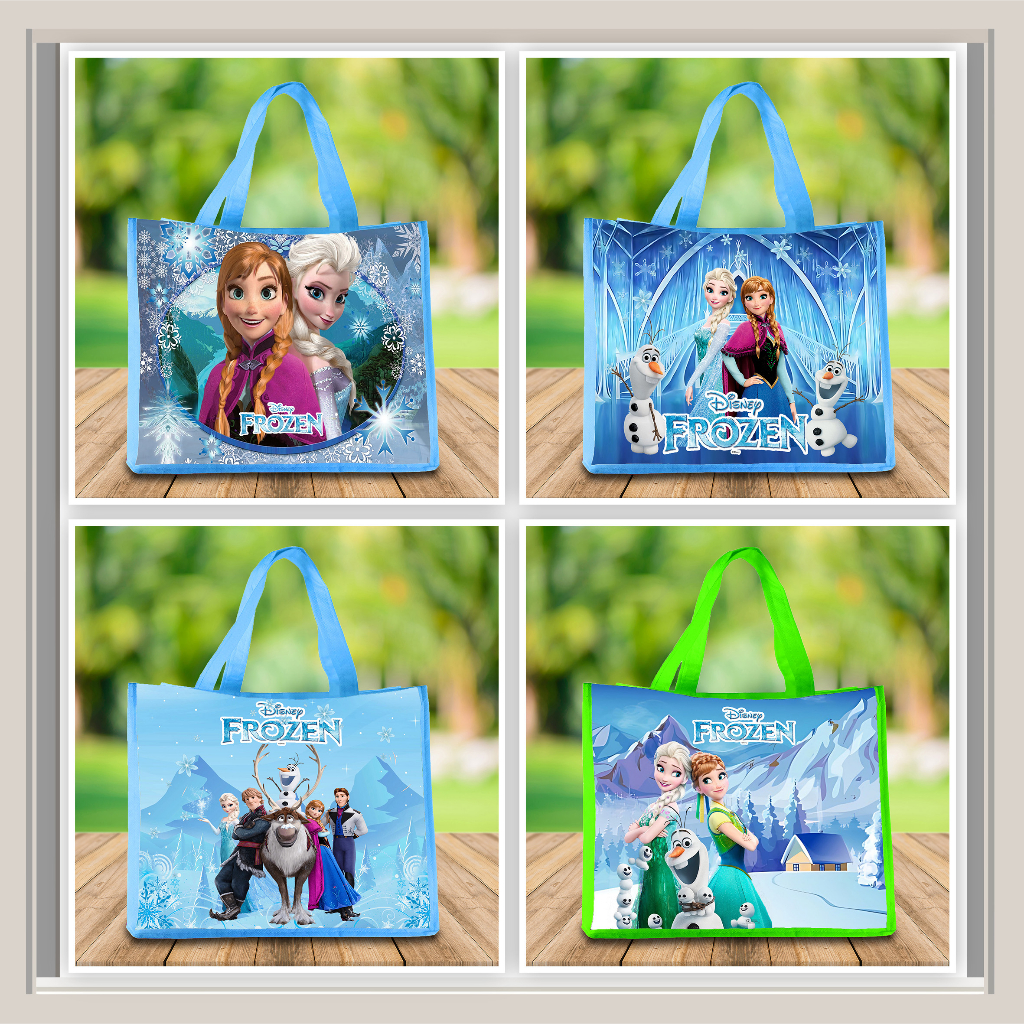 

Tas Ultah Ready Stok Landscape / Tas Ulang Tahun / Goodie Bag FROZEN